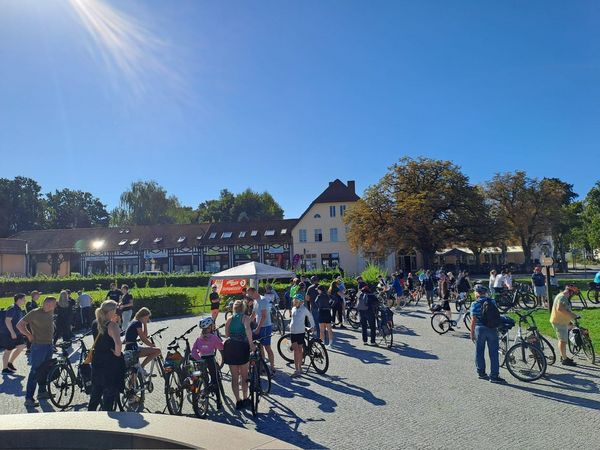 RadScharmützel 2025 Radfahrerkolonne