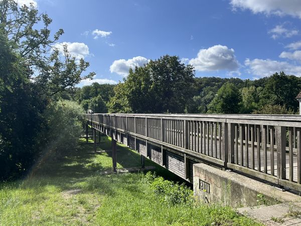 Peter-Lübcke Brücke Holzbrücke