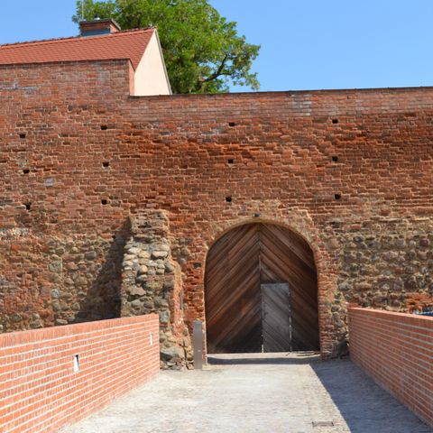 Burg Beeskow Außenanlage nach Sanierung