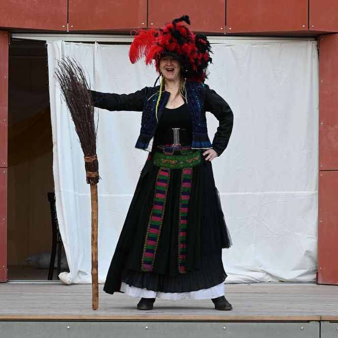 Hexe auf der Burg Beeskow
