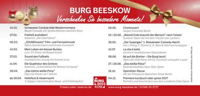 Veranstaltungen Beeskow Umgebung