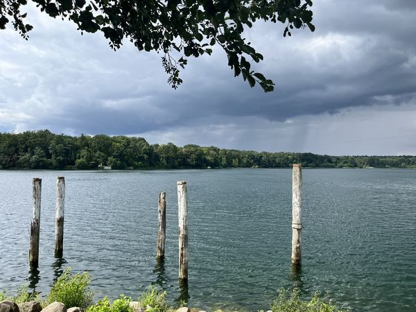 Straussee in Strausberg Blick auf den Straussee